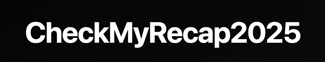 checkmyrecap2025